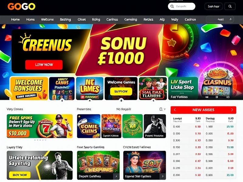 Welcome to Gogo, your premier online gambling destination. Explore exciting casino games, sports betting, and live poker for real money. Enjoy secure, fair play with expert guides.
